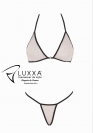 Luxxa UNSICHTBARER BH SCHWARZ STRASS 2
