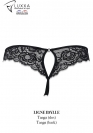 Luxxa BLAUER STRASS OFFENES TANGA 4
