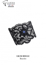 Dessous-Schmuck Luxxa BLAUER STRASSARMREIF